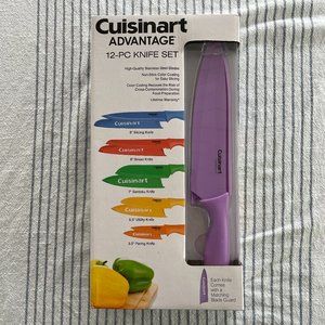 Cuisinart 12-Piece Kitchen Knife Set, Advantage Color Collection